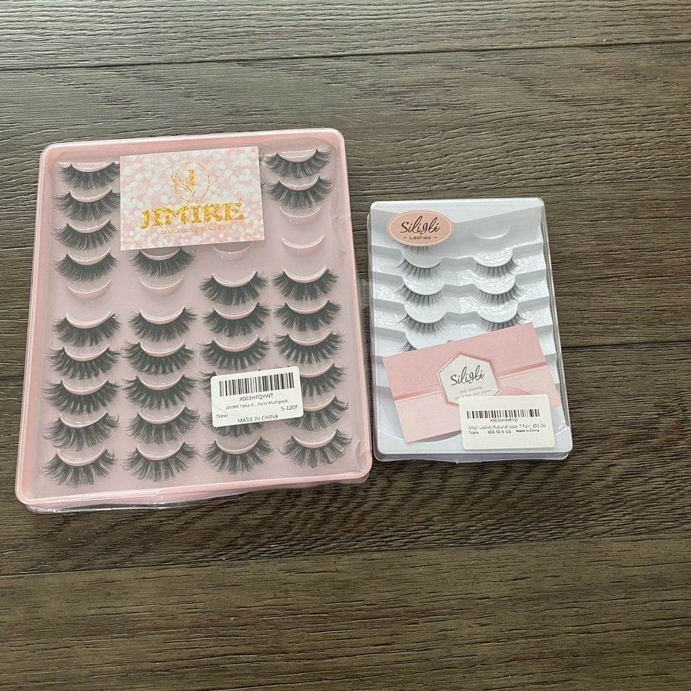 Multi pack false eye lashes